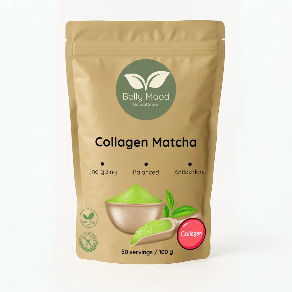 Matcha su jūriniu kolagenu - belly mood