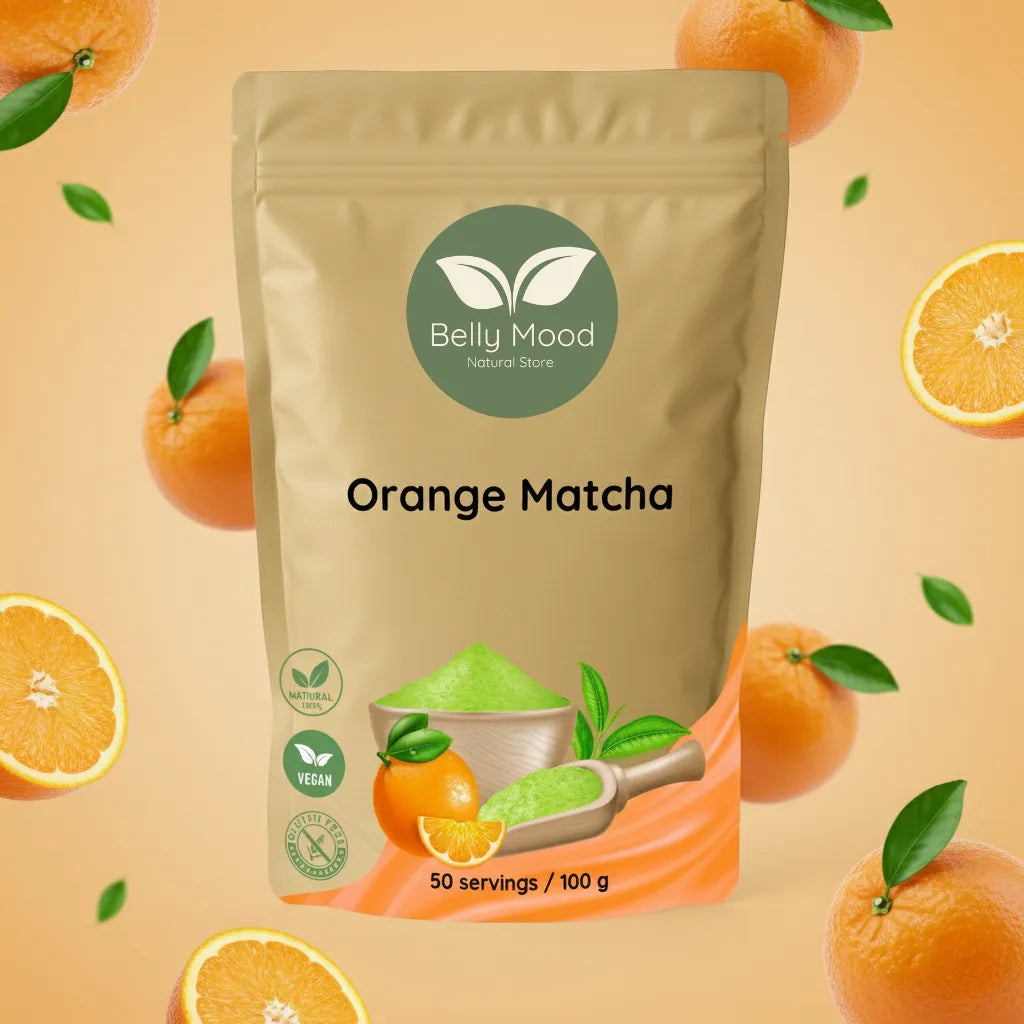 Apelsininė matcha | Orange matcha