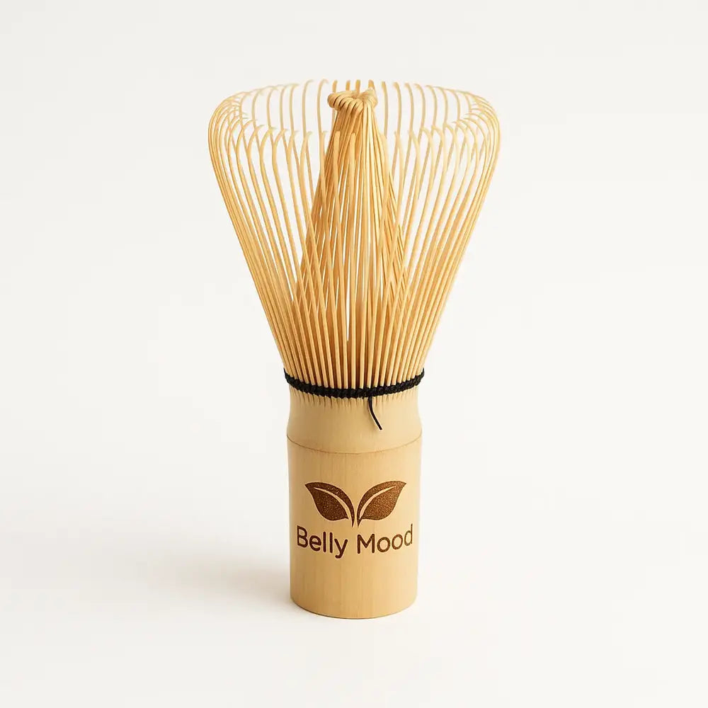 Belly Mood - Bambukinė Matcha šluotelė