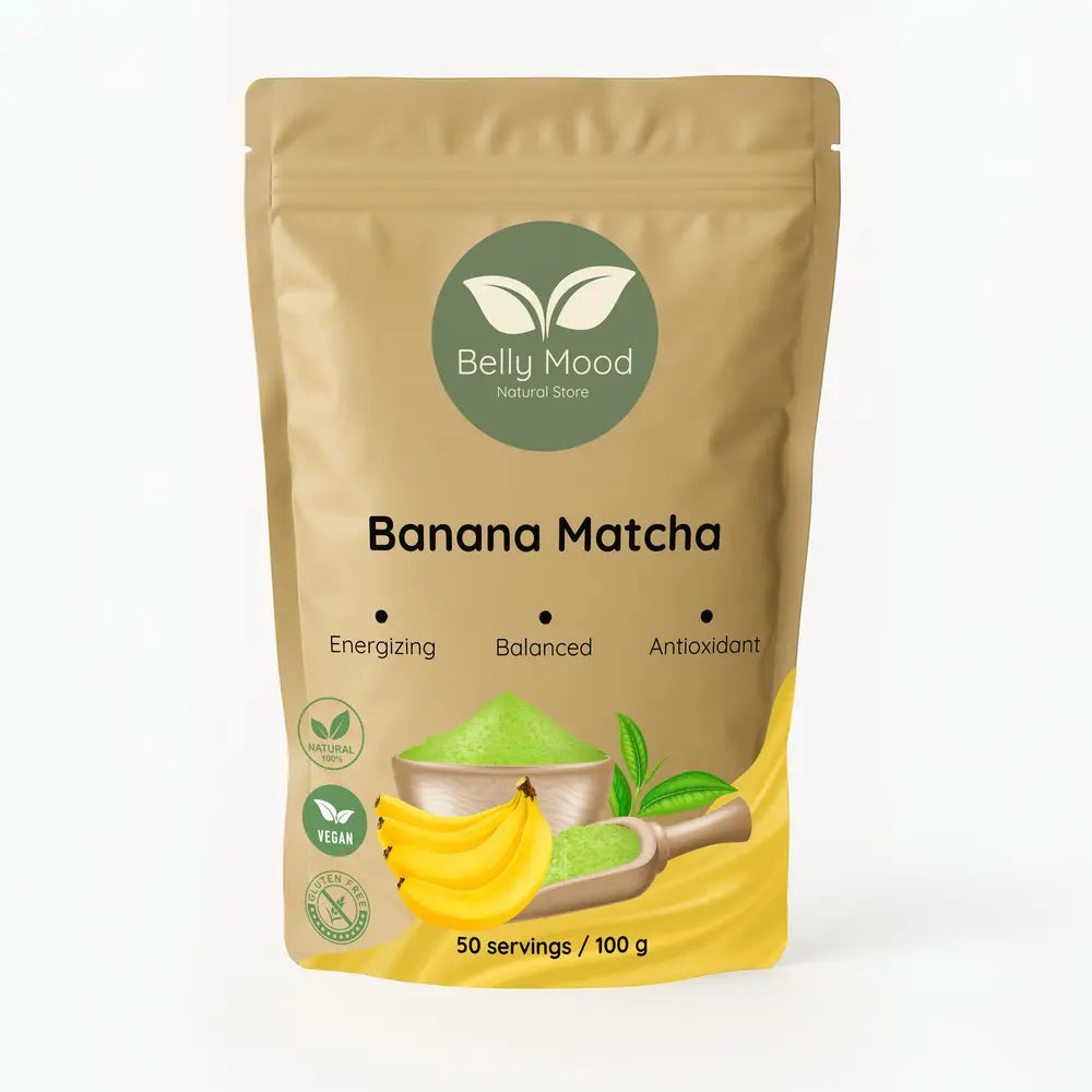 Bananinė matcha - Banana matcha 