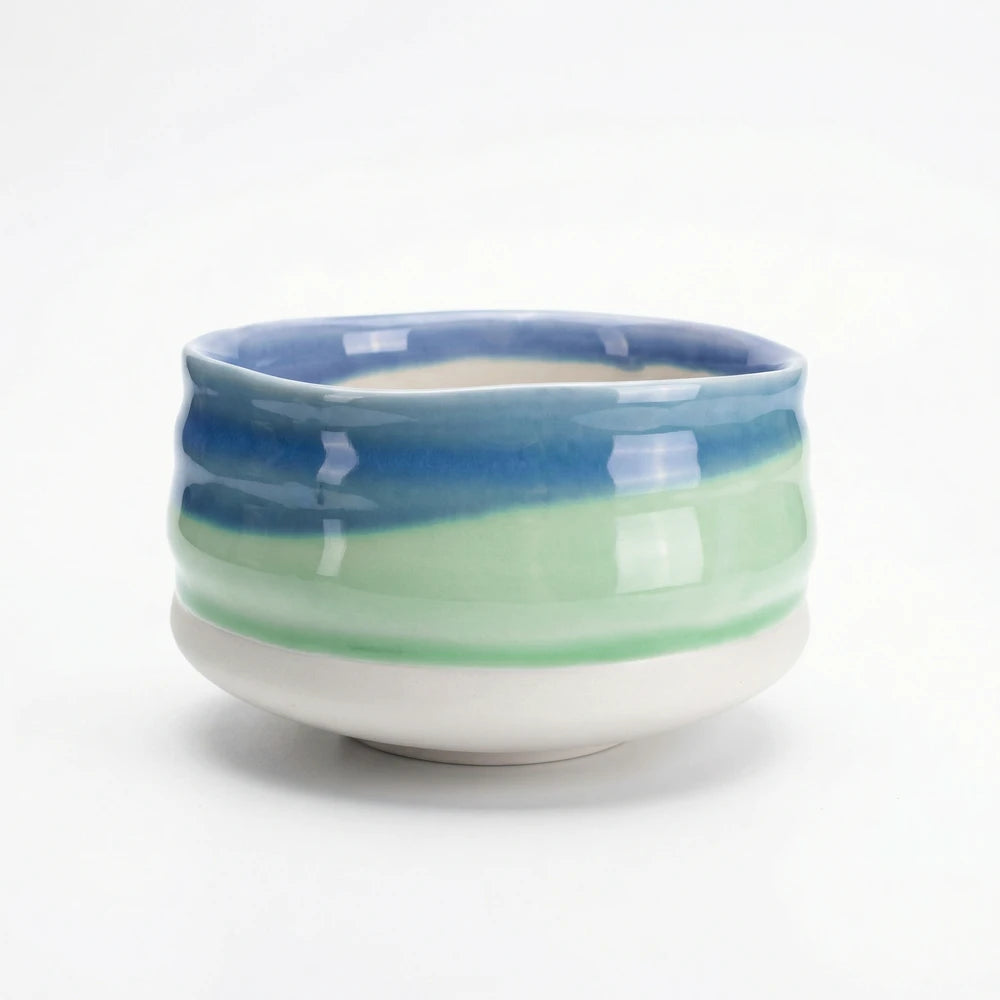 Blue-Green matcha bowl