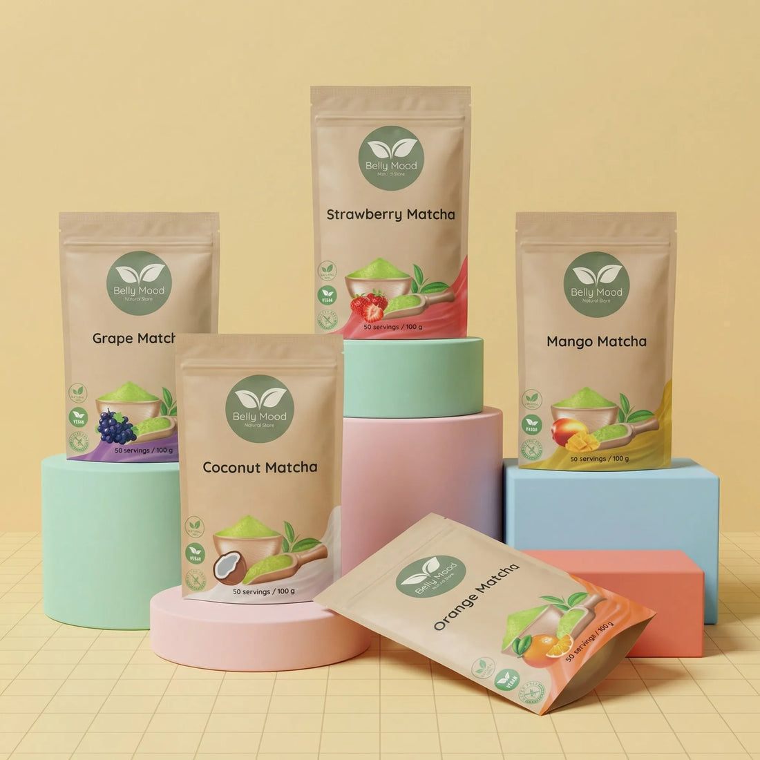 Matcha su skoniais