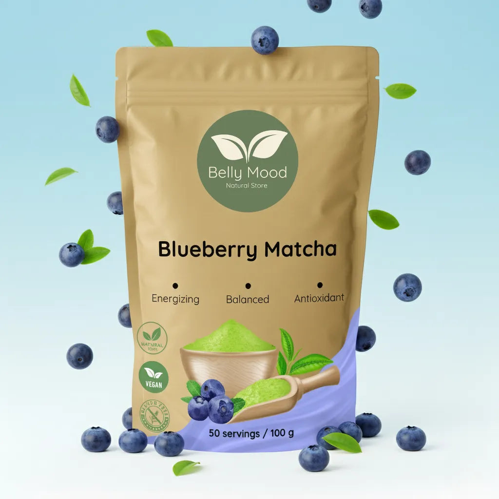 Mėlynių matcha | Blueberry matcha