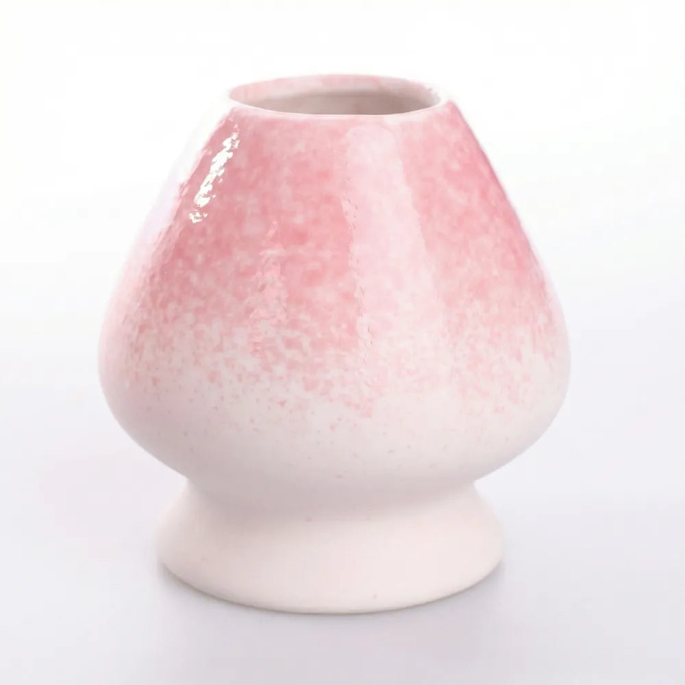 Pink matcha whisk holder