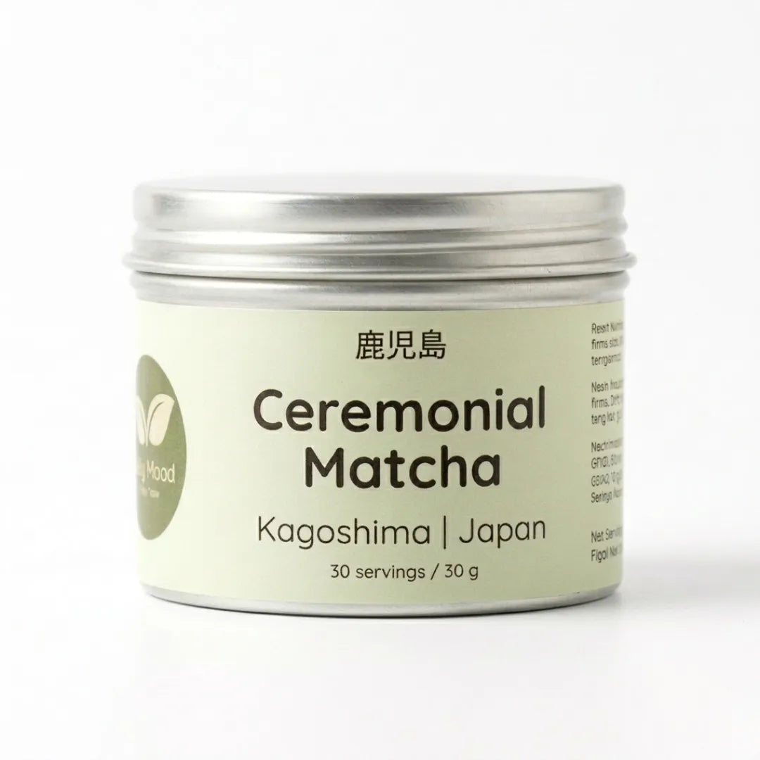 Ceremoninė matcha belly mood