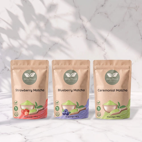 Smaližių matcha rinkinys