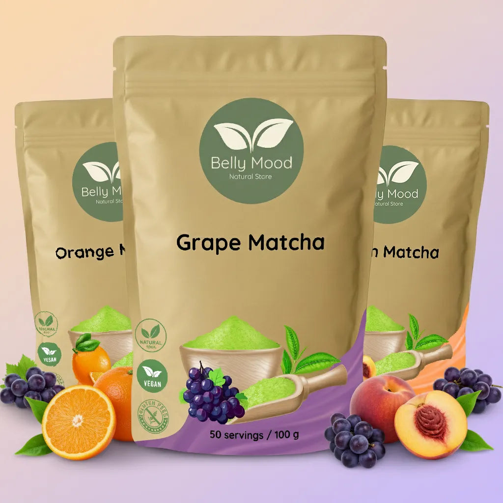 Vaisine gaiva matcha rinkinys showcase