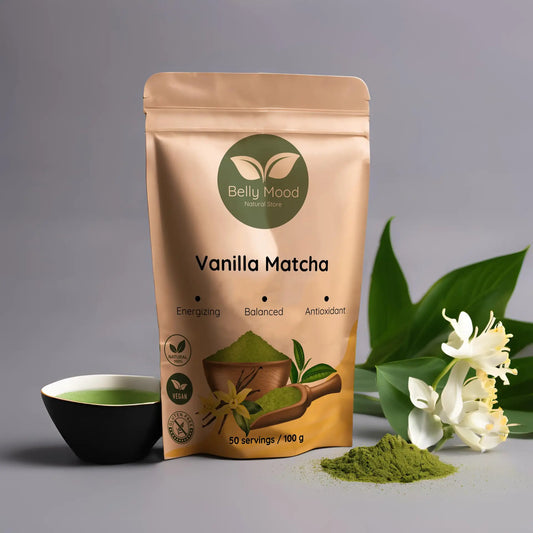 Vanilinė Matcha - Vanilla Matcha - Belly Mood