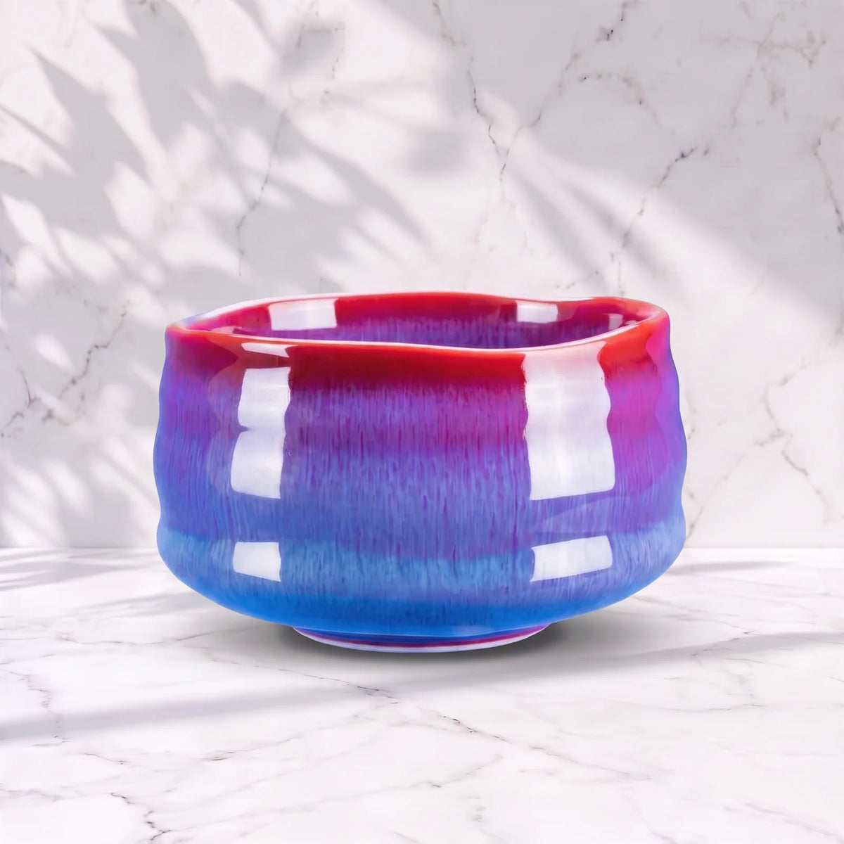 Matcha dubenėlis VIOLET – rankų darbo violetinė chawan, Belly Mood