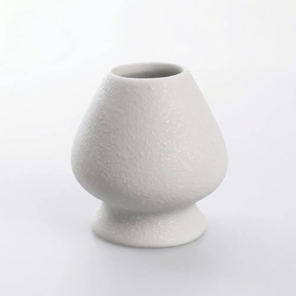 White matcha whisk holder
