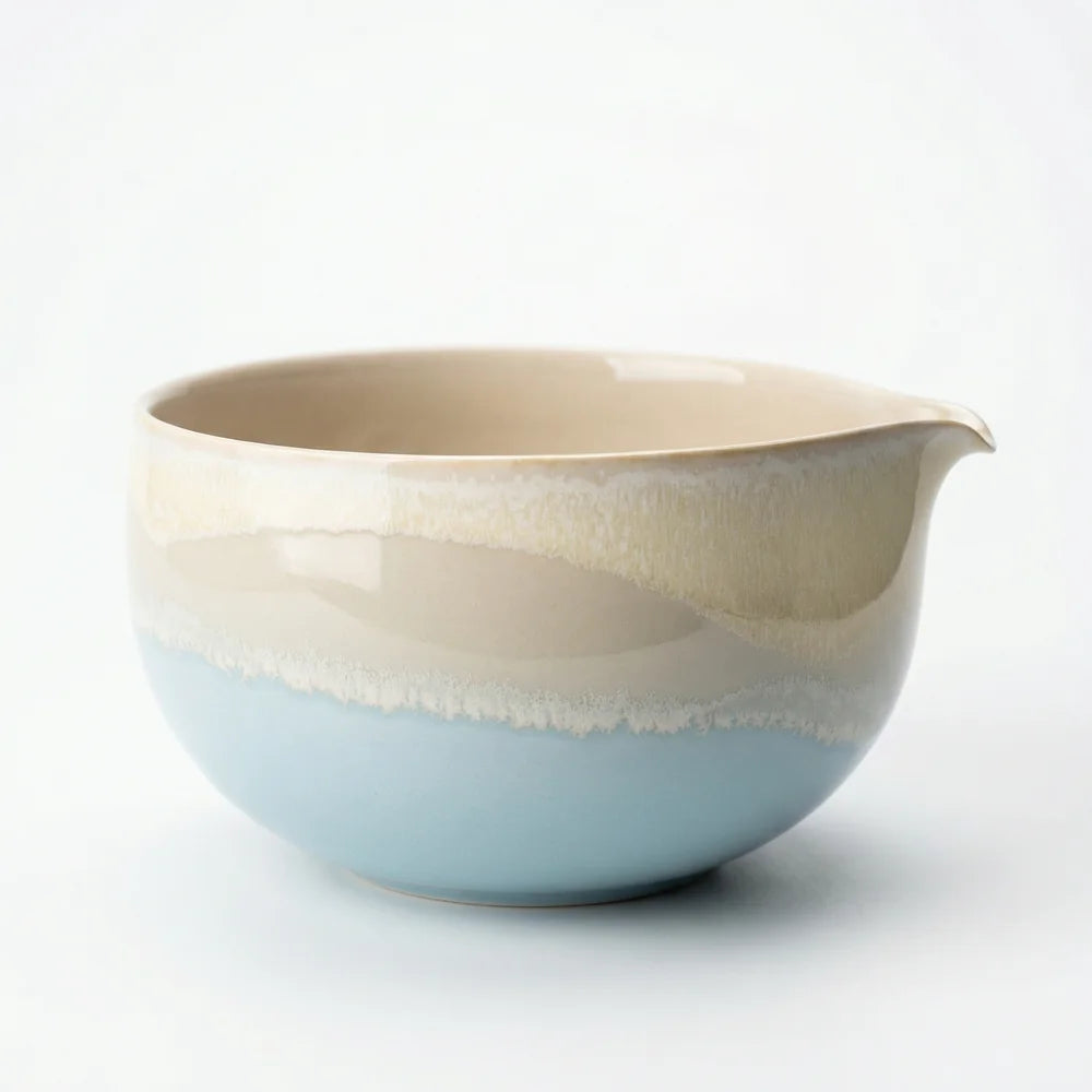 Yellow-Blue matcha whisk holder