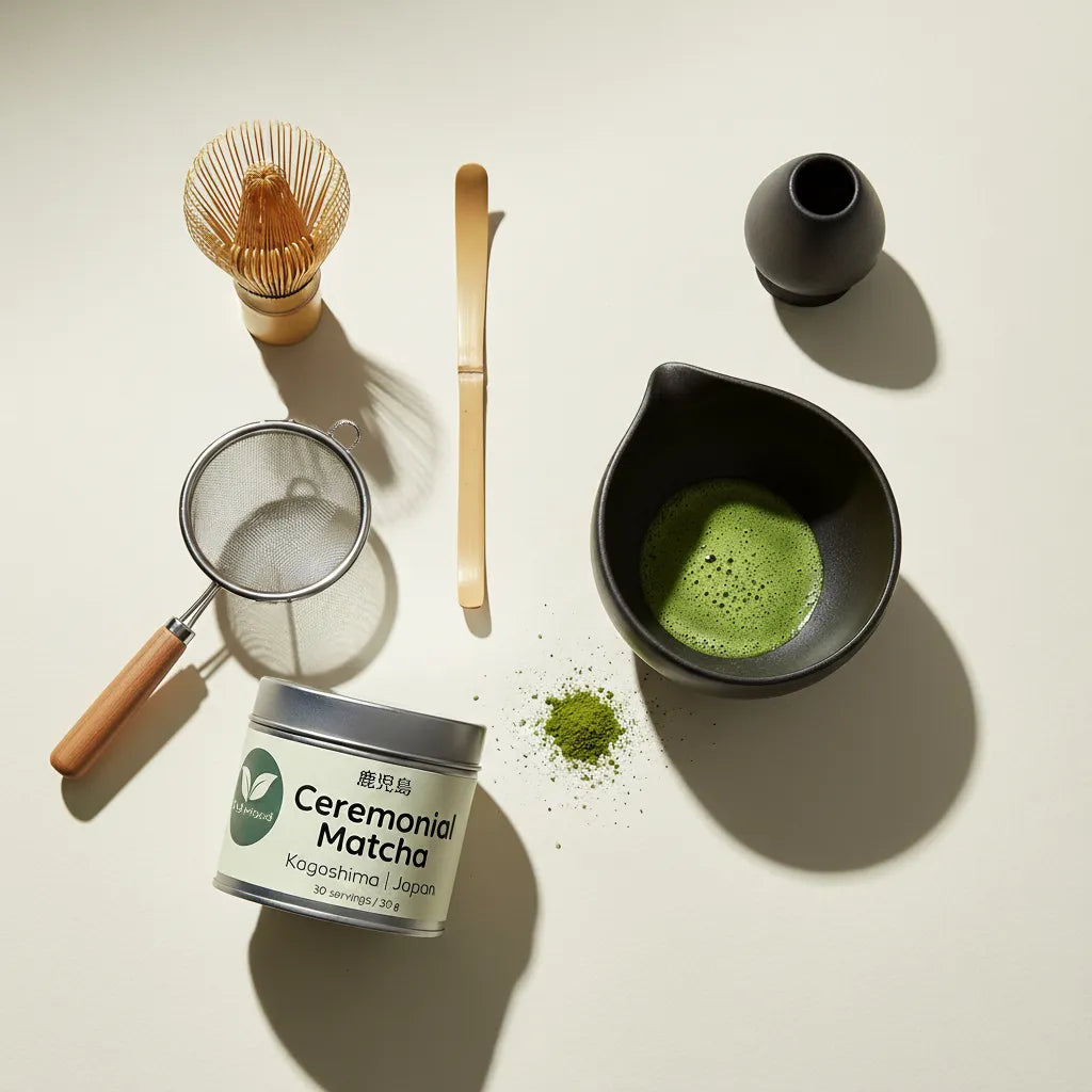 belly mood matcha ir aksesuarai