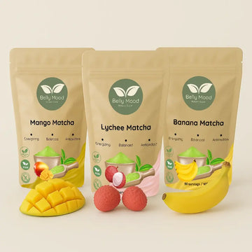 Egzotinis matcha rinkinys - Belly Mood