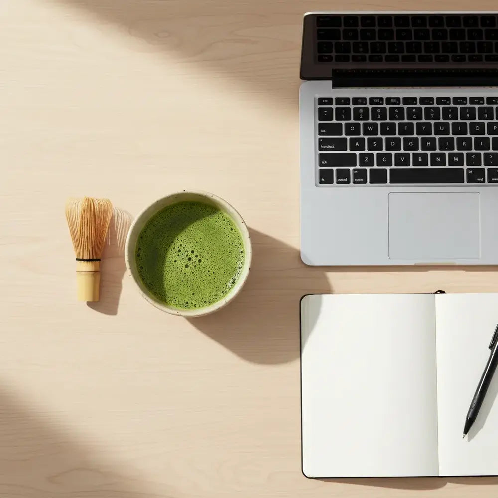 matcha arbata darbui